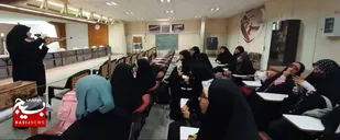 دوره آموزش تیراندازی ویژه بسیجیان پایگاه مقاومت بسیج ریحانه الرسول قم
