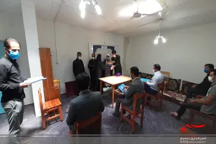 تجلیل از جهادگران سلامت روستای نظام آباد درگزین