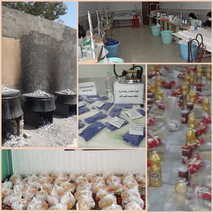 کمک های مومنانه حوزه مقاومت بسیج خواهران حضرت رقیه (س) رفسنجان به مناسبت هفته دفاع مقدس / تصویر