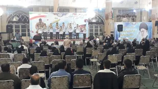 اجتماع یادگاران دفاع مقدس در شهرستان پاکدشت
