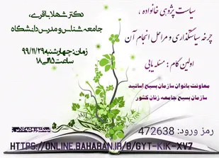 سیاست پژوهی خانواده