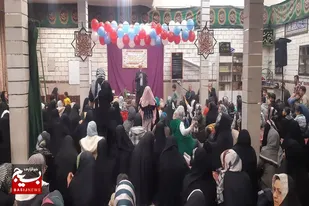 برگزاری مراسم ولادت حضرت زهرا (س) و روز زن به همت پایگاه شهید مهربان همدان