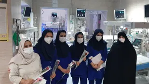 بازدید مسئول بسیج جامعه زنان کشور از بیمارستان لولاگر