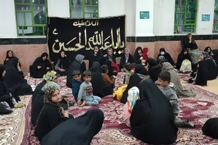 برگزاری مراسم وفات حضرت زینب (س) جزیره شمالی بندر ریگ