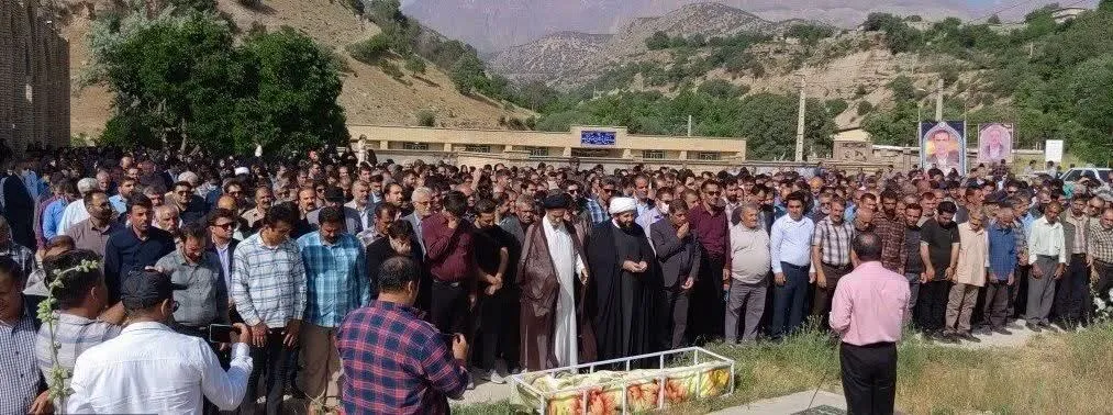 مراسم وداع با خبرنگار کهگیلویه و بویراحمدی + ( فیلم و تصاویر )