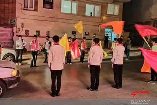 برپایی کاروان شادی پایگاه شهید &laquo;بادامی&raquo; همدان در عید غدیر