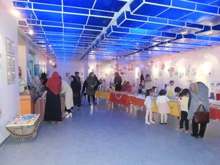برگزاری نمایشگاه آثار هنرمندان کوچک در شاهرود