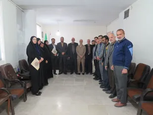 آیین تجلیل از کارکنان بنیاد شهید و امور ایثارگران شهرستان شاهرود برگزار شد