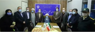 افتتاح شعب طلایه داران صلح وسازش در فرمانداری و شهرداری قزوین