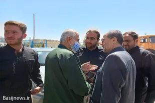 بازدید مسئولین استانی از قرارگاه مرکزی آب&zwnj;رسانی شهر همدان