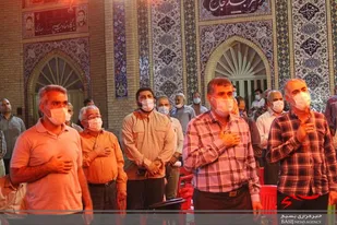 برگزاری مراسم بزرگداشت شانزدهمین سالروز تدفین شهداء گمنام مسجد جامع رجایی شهر+تصاویر