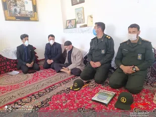 دیدار جانشین فرمانده سپاه بهار با خانواده شهید &laquo;مصطفی قاسمی&raquo;
