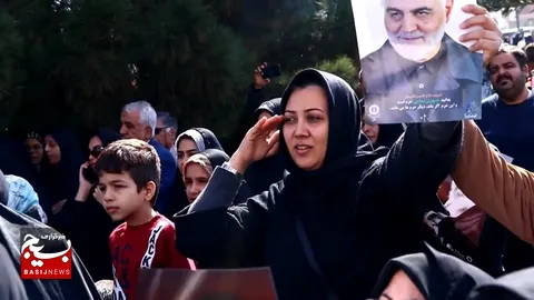 ببینید|حضور حماسی مردم غیور کاشان در راهپیمایی بزرگ ۲۲ بهمن ماه