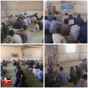 برگزاری نشست جهادتبیین در دهستان لوتک