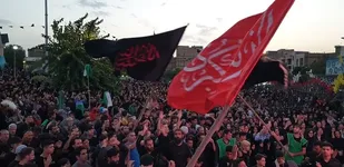 اجتماع بزرگ هیئات مذهبی و عزاداران حسینی شهرستان پاکدشت