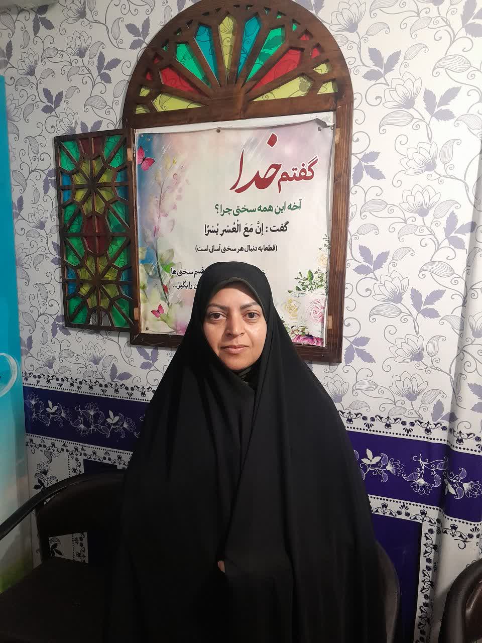 قدردانی بسیج جامعه زنان شهرستان سمنان از حماسه ماندگار حضور بانوان بسیجی شهر سمنان، در رزمایش ۴۶ هزار نفری جانفدایان سمنان