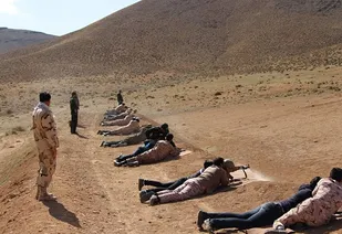 اجرای اردوی آمادگی دفاعی دانش آموزان در کوهرنگ