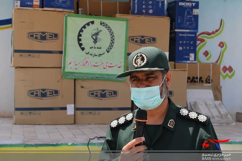 مرحله دوم رزمایش کمک مومنانه در خلیل آباد آغاز شد