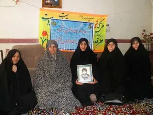 دیدار با خانواده شهید عبدالعلی کیانی در شهرکرد