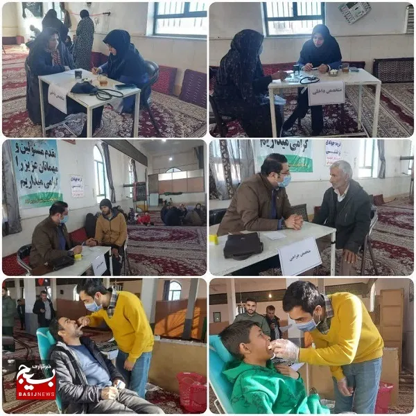 اعزام تیم پزشکی جهادی به مناطق محروم شهرستان جوین/ بهره‌مندی ۷۰ نفر از خدمات رایگان پزشکی و دندانپزشکی