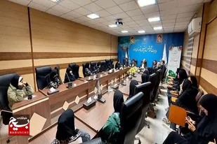 اختتامیه رقابت های اولین دوره لیگ کتابخوانی دانش آموزی شهرستان سرخه