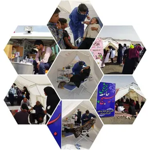 بهره مندی عشایر چغاخور از خدمات بسیج جامعه پزشکی