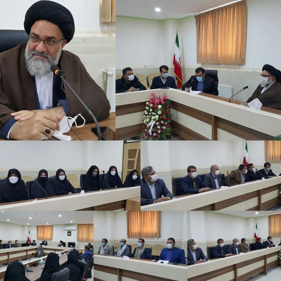 دیدار مسئولان و اعضای بسیج اساتید با نماینده رهبرانقلاب در استان/ توصیه های حجت‌الاسلام والمسلمین حسینی به اساتید بسیجی