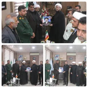 تجلیل از رئیس دادگستری و دادستان شهرستان رودان به مناسبت هفته قوه قضائیه