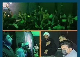 برگزاری مراسم ایام فاطمیه در دانشگاه پیام نور راین