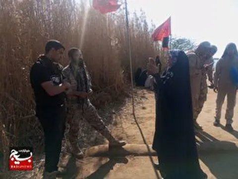 حضور کاروان رسانه‌ای شهید محمد عفیف در یادمان های شهدای والفجر ۸ (اروند)، کربلای ۴ (علقمه و نهرخین) و شلمچه به منظور پوشش رسانه‌ای راهیان نور ۱۴۰۴ در روز دوم اعزام به استان خوزستان