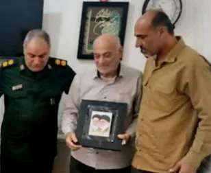دیدار با خانواده مداح شهید سردار محمد علی دلواری