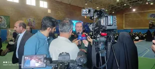 آئین افتتاحیه مسابقات ورزش  قهرمانی خواهران بسیجی کشور در دماوند
