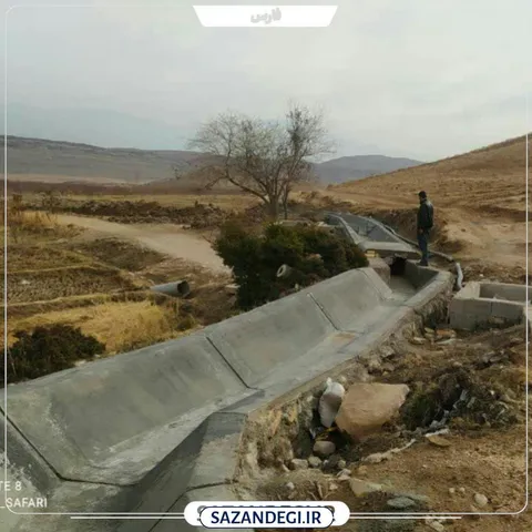 پروژه کانال انتقال آب روستای دهشیب کوار به بهره‌برداری رسید