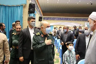 برگزاری همایش نخبگان و منتخبین فرماندهان پایگاه های مقاومت بسیج با حضور سرلشکر سلامی