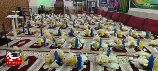تهیه و توزیع ۱۲۰ بسته معیشتی در شاهرود