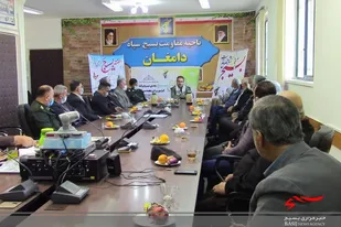نشست و دیدار بسیج اصناف دامغان با فرمانده سپاه ناحیه شهرستان