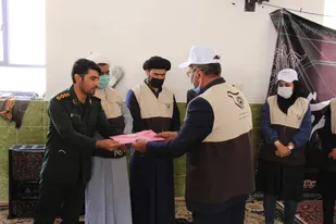 تجلیل از مدیر جهاد کشاورزی و مربیان طرح ملی بسیج همگام با کشاورز شهرستان دنا