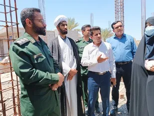 بازدیدفرمانده سپاه منوجان از طرحهای جهادی