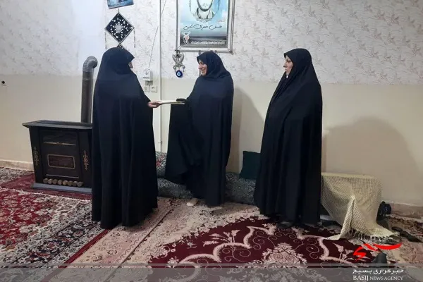 دیدارو سرکشی از خانواده  شهید توسط حوزه نرجس خاتون(س)ناحیه زاهدان
