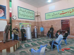 تکریم ومعارفه جانشین سپاه جاجرم