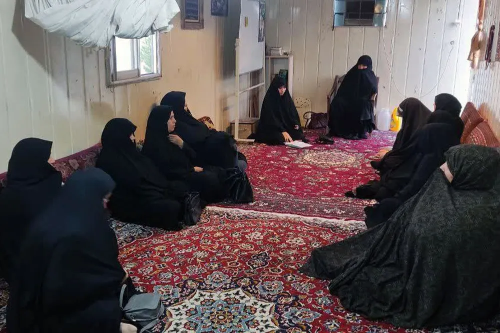برپایی کلاس آموزش احکام در مسجدالنبی پردیسان قم