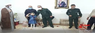 دیدار با خانواده شهید حادثه ناوچه کنارک