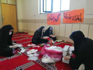 توزیع ماسک به جای شیرینی در عید غدیر
