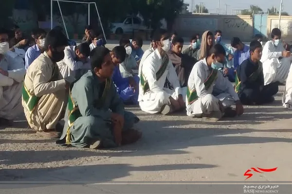 مراسم گرامیداشت هفته بسیج دانش آموزی در شهرستان دلگان برگزار شد