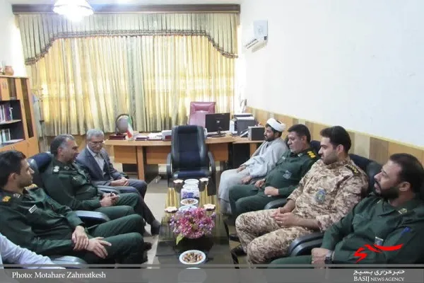 دیدار فرمانده سپاه شهرستان سراوان با آزادگان و جانبازان هشت سال دفاع مقدس