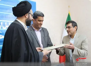 آیین تجلیل از کتابداران روستایی بخش مرکزی مهریز