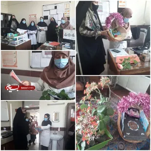 تقدیر از کادر درمان مرکز بهداشت مکتب الصادق خمینی شهر