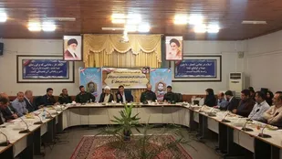 همایش تجلیل از کارمندان نمونه بسیجی شهرستان گرگان