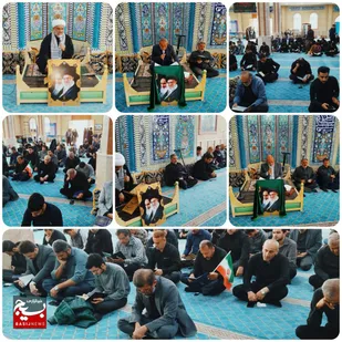 مراسم شهادت حضرت امام خامنه&zwnj;ای در شهر اهرم برگزار شد
