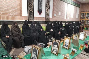 نشست بصیرتی بسیجیان پایگاه معراج نور همدان